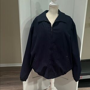 Towne by London Fog XLT Men’sClassic Black Jacket Zip out Lining Barely Worn!